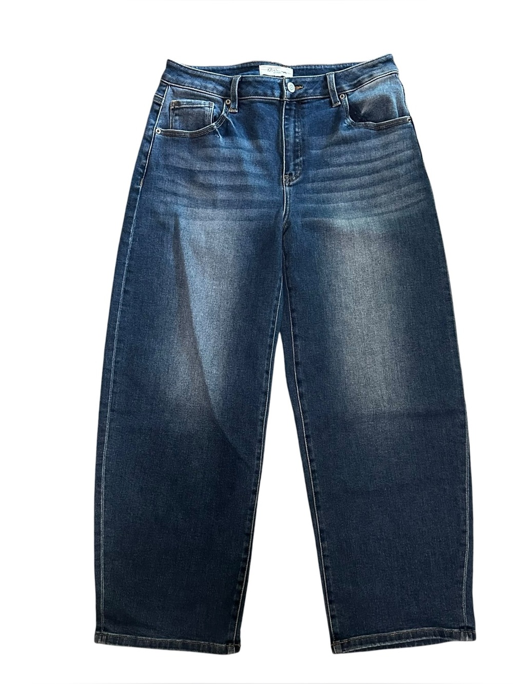 J21 Eleven by Risen Mid Rise Fit Slouchy Ankle Barrel Jeans Sz 11/30